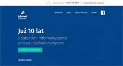 Desktop Screenshot of infomed-software.pl
