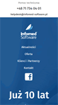 Mobile Screenshot of infomed-software.pl